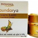 Patanjali  Saundarya Swarn Kanti Fairness Cream 15 Gm Old Pack Mfg04/17 Exp04/19