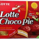 Lotte  Choco Pie  100% Vegetarian  Contains 12 Packs