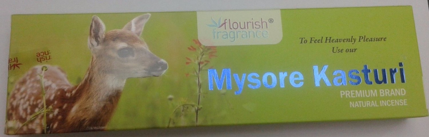 Mysore Kasturi Agarbatti Incense Sticks 50 Gm Natural Incense