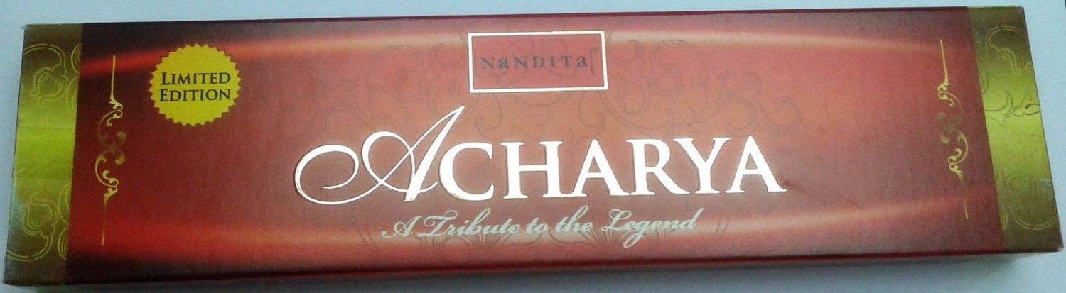 Acharya Agarbatti Nandita 50 GM Hand Rolled Incense Sticks