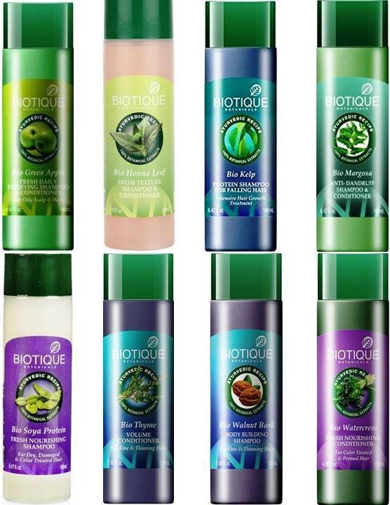 Biotique Shampoo & Conditioner Choose from 8 Variants Hair Care