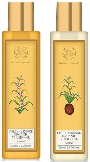 Forest Essential Cold Pressed Virgin Base Oils Choose from 2 Variants 200 ML