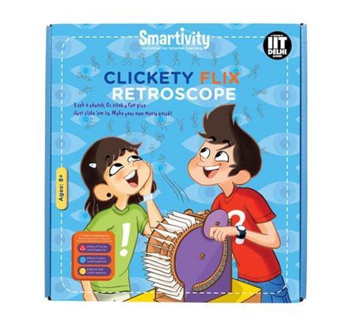 Smartivity Clickety Flix Retroscope Age 8+ Science Kit DIY