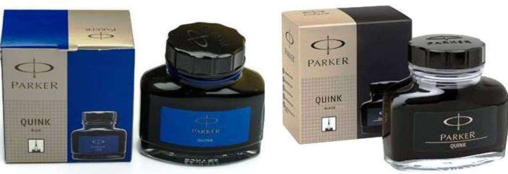 Parker Ink Bottle Set of 2 Bottles Black & Blue