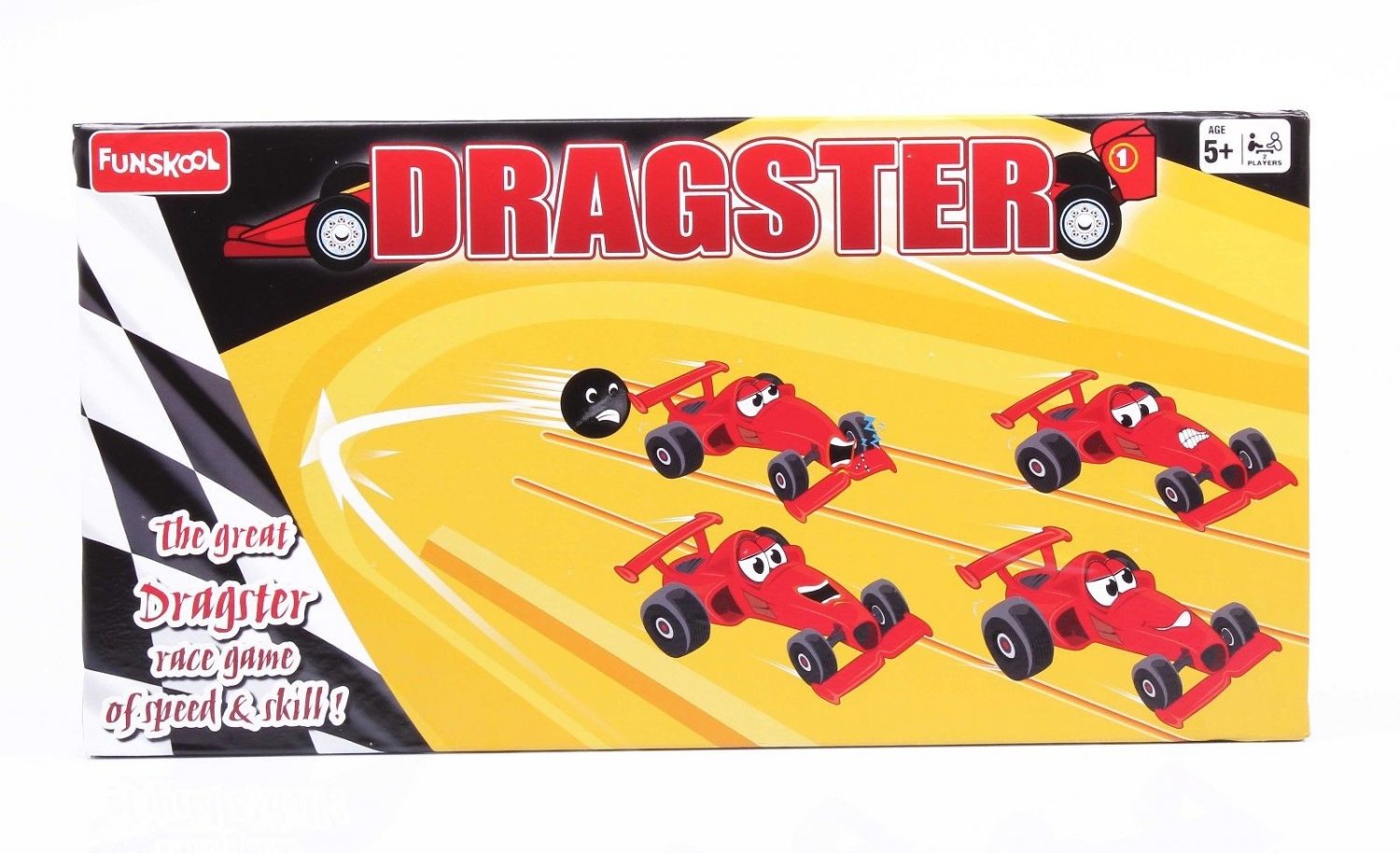 Funskool Dragster Game 2 Players Indoor Game Age 5+