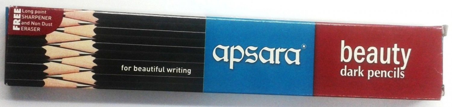 30 Apsara Beauty Pencils Dark Pencils 172 mm Each 30 India Pencils