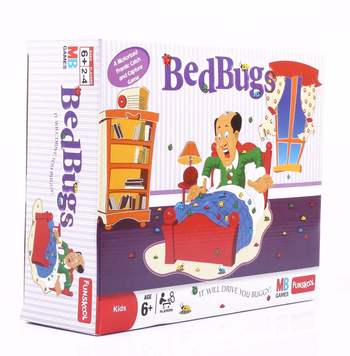 Funskool Bed Bugs Action Game Players 2-4 Players Age 6+