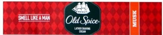 Lather Shaving Cream Tube For Men Old Spice Shaving Cream 6 X 70 GM Musk