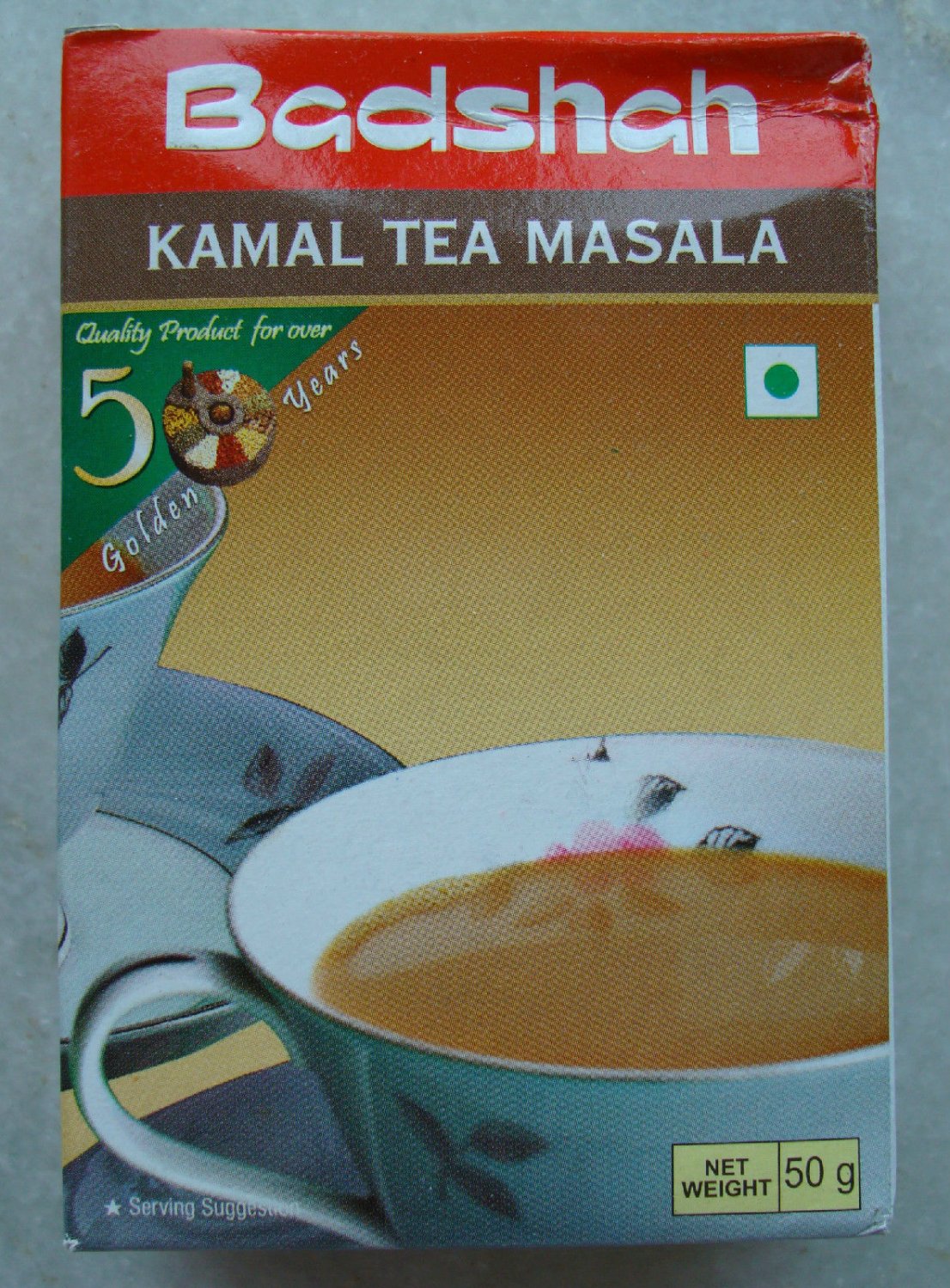 Badshah Kamal Tea Masala (50gm/ 1,75 oz) King of taste and flavor