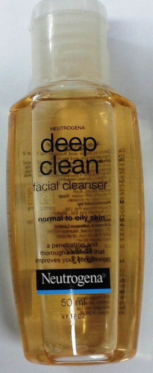 Neutrogena Deep Clean 50 ML Facial Cleanser Face Wash Skin Care