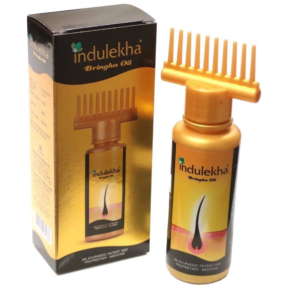 Indulekha Bringha Oil 100% Natural Selfie Bottle Ayurvedic Oil 100ml