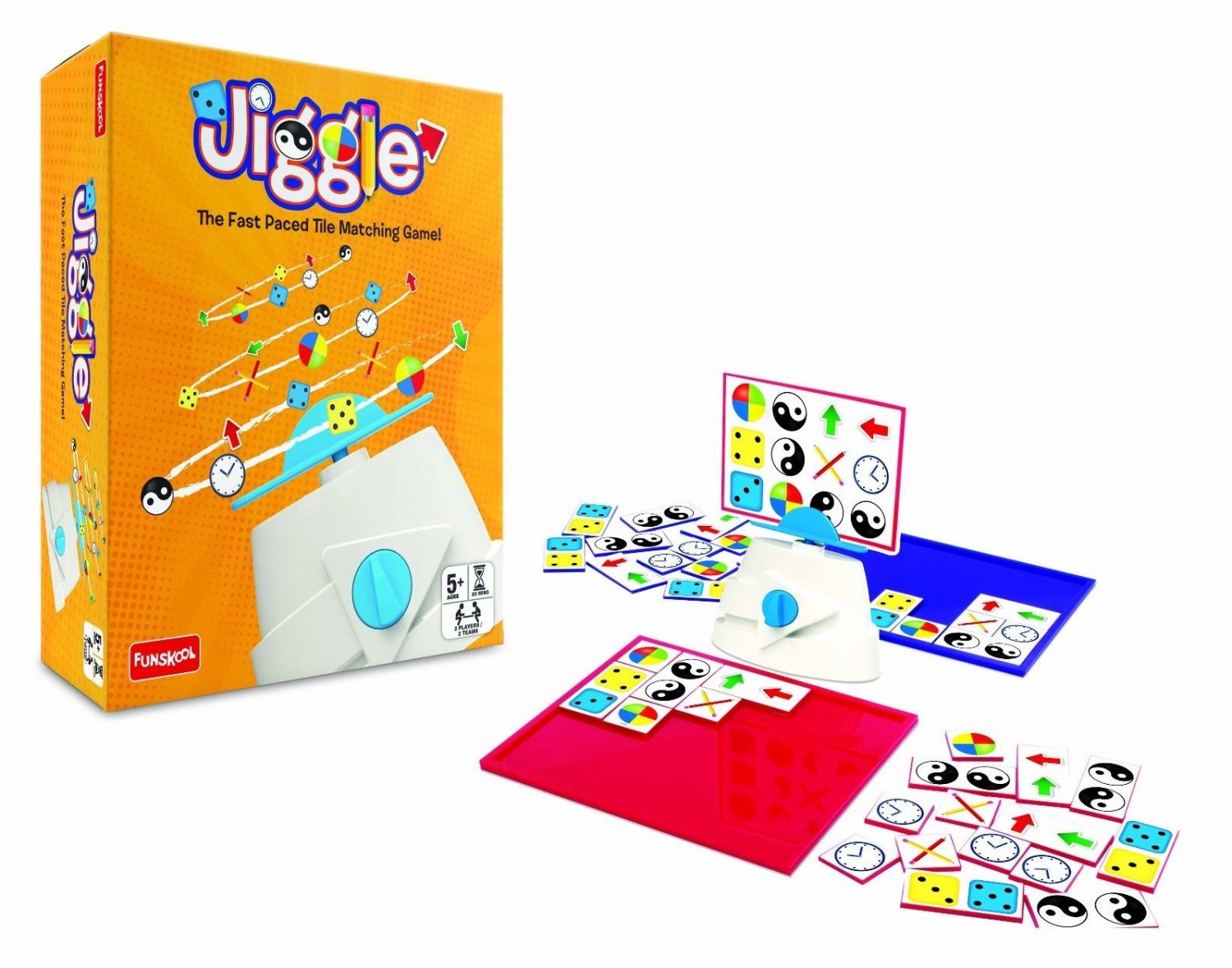 Funskool Jiggle Board Game 2 Players 2 Teams Indoor Game Age 5+