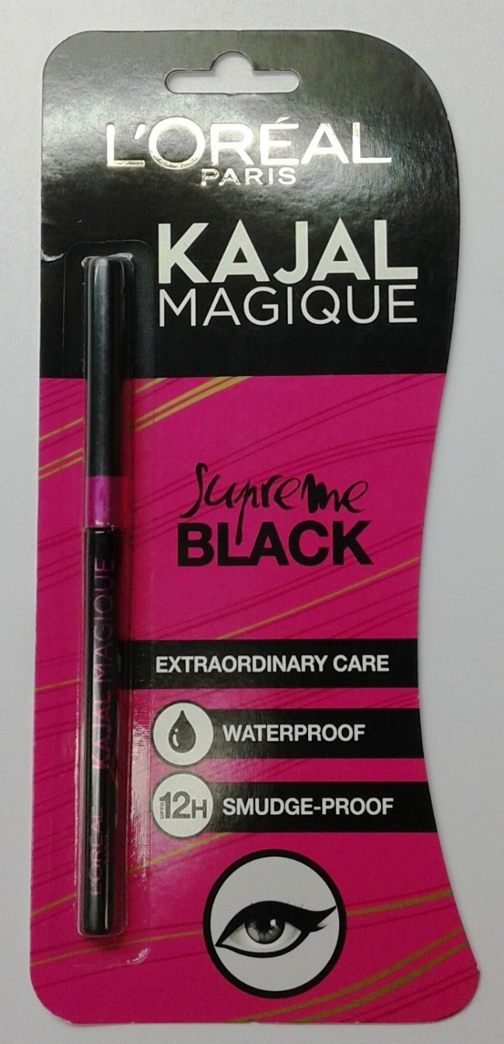 Loreal Kajal Magique 0.35 GM Supreme Black Loreal