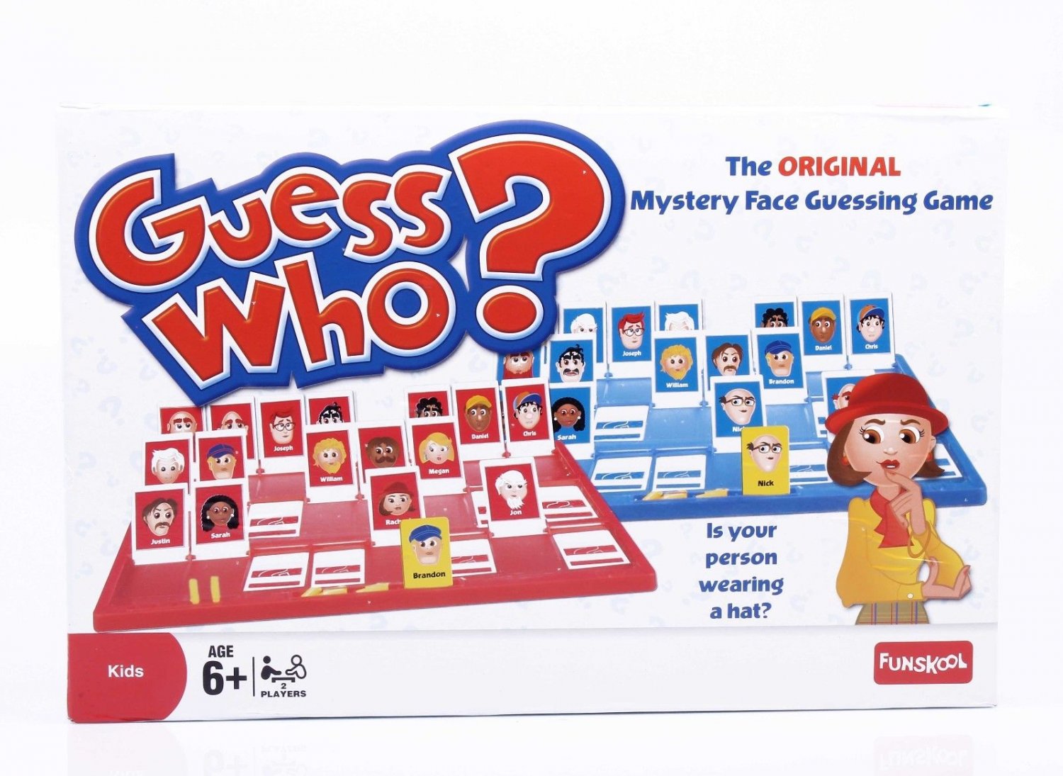 Funskool Guess Who Party & Fun Games Players 2 Age 6+