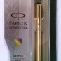 Parker Vector Gold Fountain Pen With Gold Clip