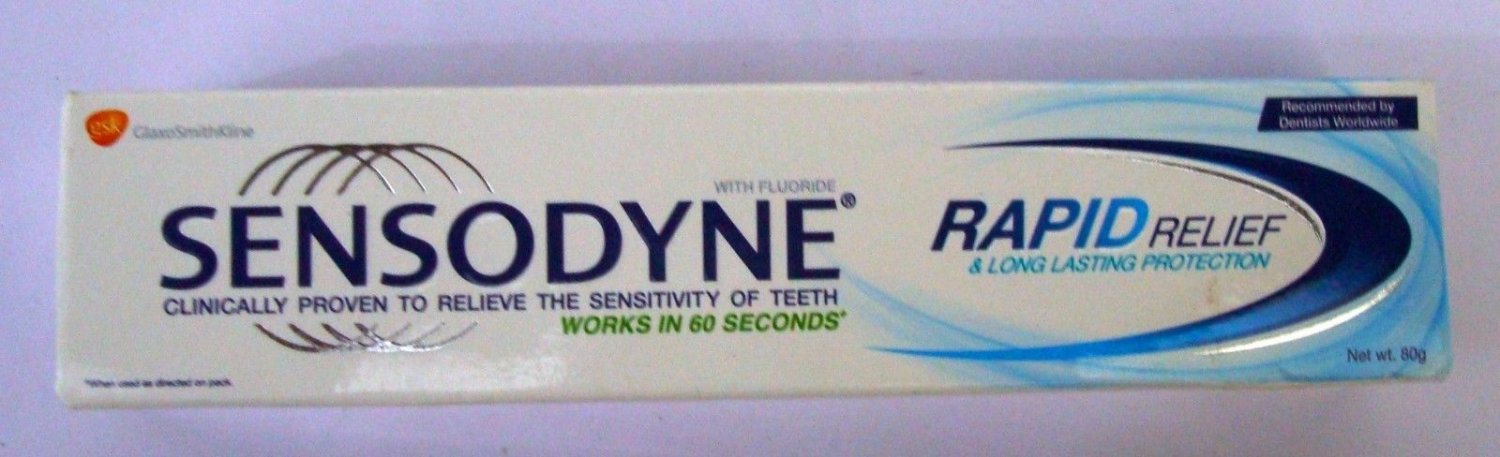 Sensodyne Rapid Relief 80 GM Tooth Paste For Sensitive Teeth