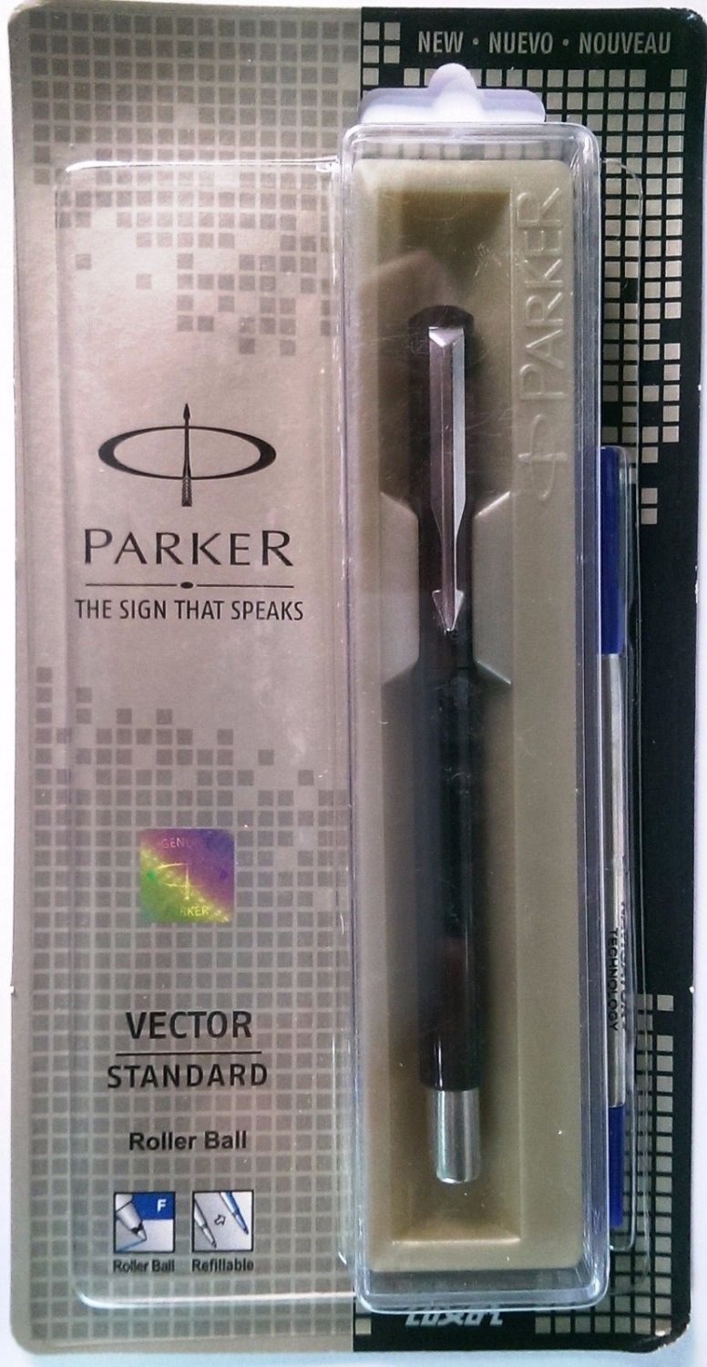 Parker Vector Standard Roller Ball Pen Body Color Black