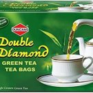 Duncans Double Diamond Green Tea Bags 4 X 25 Tea Bags Old Pack Mfg11/17 Exp11/19 Duncans Double Diamond Green Tea Bags 4 X 25 Tea Bags Old Pack Mfg11/17 Exp11/19