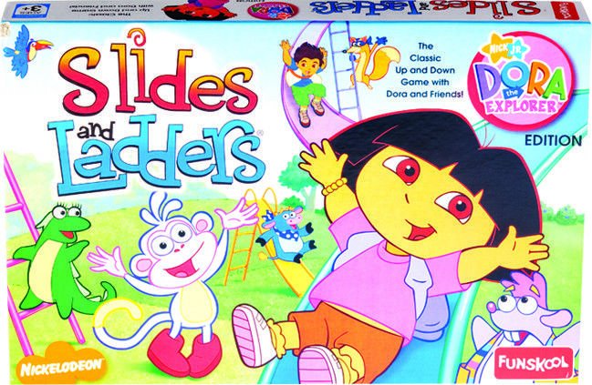 Funskool Dora Slides And Ladders Strategy Games Players 2-4 Age 4+
