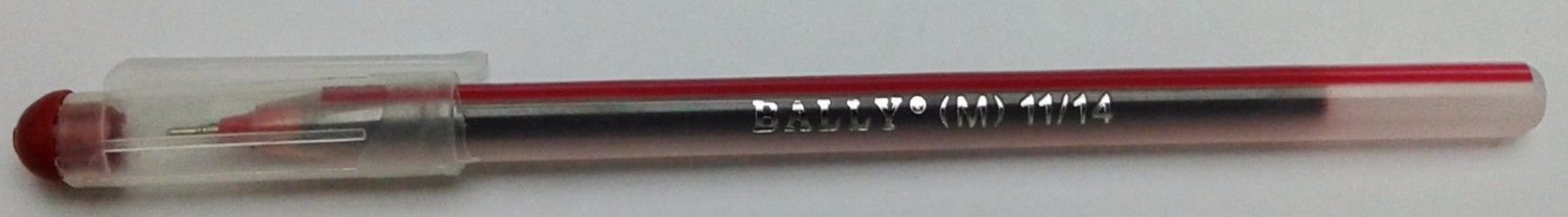 Bally Life Line Ball Pens Red Ink Ball Pens 20 Pens