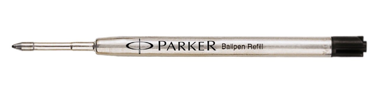 Parker Ball Pen Refill Black Fine 6 Refill Set