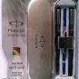 Parker Gift Set Vector Matte Black Roller & Ball Pen Steel Clip