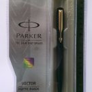 Parker Vector Matte Black Ball Pen Matte Black With Gold Clip Parker Vector Matte Black Ball Pen Matte Black With Gold Clip