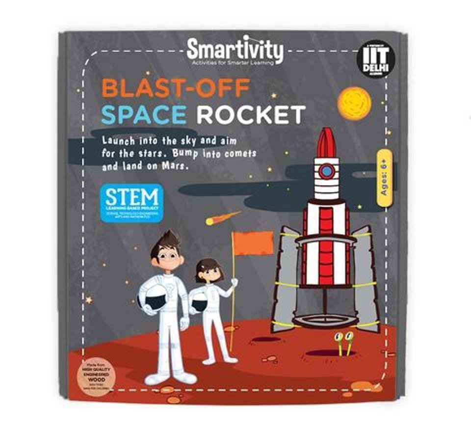Smartivity Blast-Off Space Rocket Age 6+ Science Kit DIY