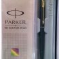 Parker Classic Matte Black Ball Pen Gold Clip