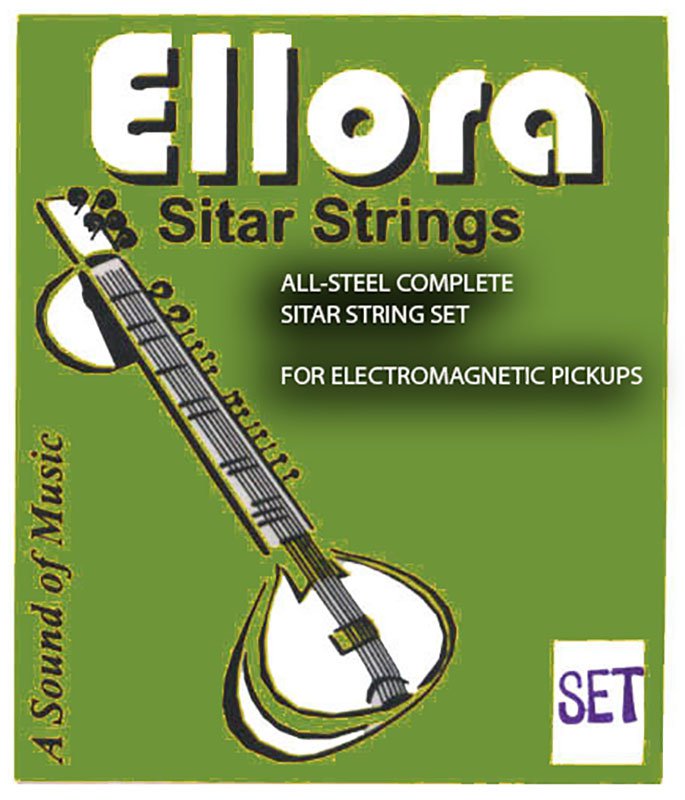 ULTRA QUALITY INDIAN SITAR STRING COMPLETE SET GERMAN ROSLAU STEEL & BRONZE. FAST DELIVERY