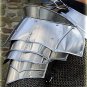 22 GAUGE ENGLISH STEEL MEDIEVAL WARRIOR KNIGHT  PAULDRONS SHOULDER ARMOUR