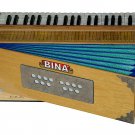 ORIGINAL BINA SANGEET CONCERT TEAK WOOD 3-1/2 octave, 42 key UPRIGHT HARMONIUM