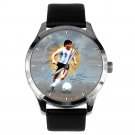 THE GREAT DIEGO MARADONA ARGENTINA SOCCER FOOTBALL ANGEL ART COLLECTOR'S WATCH