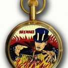 MANDRAKE THE MAGICIAN LEE FALK ART VINTAGE 17 JEWELS MECHANICAL POCKET WATCH MANDRAKE THE MAGICIAN LEE FALK ART VINTAGE 17 JEWELS MECHANICAL POCKET WATCH