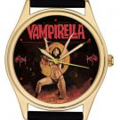 RARE VINTAGE VAMPIRELLA COMIC ART 40 mm ADULT SIZE COLLECTIBLE BRASS WRIST WATCH RARE VINTAGE VAMPIRELLA COMIC ART 40 mm ADULT SIZE COLLECTIBLE BRASS WRIST WATCH