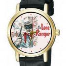 THE LONE RANGER. RARE VINTAGE WILD WEST COMIC POP ART 30 mm COLLECTIBLE WATCH THE LONE RANGER. RARE VINTAGE WILD WEST COMIC POP ART 30 mm COLLECTIBLE WATCH
