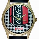 VINTAGE ROY LICHTENSTEIN COCA COLA POP ART LARGE 40 mm SOLID BRASS WRIST WATCH VINTAGE ROY LICHTENSTEIN COCA COLA POP ART LARGE 40 mm SOLID BRASS WRIST WATCH