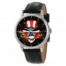 VINTAGE GRATEFUL DEAD ROCK ART COLLECTIBLE 40 mm HEAVY BRASS WRIST WATCH