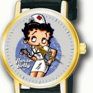 NURSE BETTY BOOP VINTAGE BETTY BOOP WOMEN'S COMIC ART COLLECTIBLE WRIST WATCH NURSE BETTY BOOP VINTAGE BETTY BOOP WOMEN'S COMIC ART COLLECTIBLE WRIST WATCH