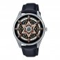 STAR OF DAVID MAGEN EYE-CATCHING JUDAISM JEWISH ART SOLID BRASS COLLECTORS WATCH