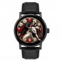 SURREAL BLOOD RED VAMPIRE EYES DRACULA MEME ART SOLID BRASS COLLECTIBLE WATCH