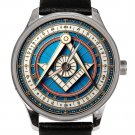 FREEMASONRY GEOMETRY & LOGOS SOLID BRASS METALLIC ART MASONIC WATCH + GFT BOX FREEMASONRY GEOMETRY & LOGOS SOLID BRASS METALLIC ART MASONIC WATCH + GFT BOX