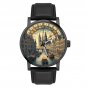 CITY OF AMSTERDAM, NETHERLANDS, MEDIEVAL ARCHITECTURAL STUDY  SOLID BRASS WATCH