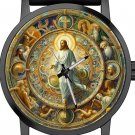 JESUS CHRIST OUR SAVIOUR IN HEAVEN WITH THE SAINTS, SOLID BRASS MENS DRESS WATCH JESUS CHRIST OUR SAVIOUR IN HEAVEN WITH THE SAINTS, SOLID BRASS MENS DRESS WATCH