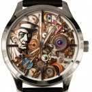 INCREDIBLE SALVADOR DALI ULTRA SURREAL MICMACS STEAMPUNK ART SOLID BRASS WATCH INCREDIBLE SALVADOR DALI ULTRA SURREAL MICMACS STEAMPUNK ART SOLID BRASS WATCH