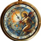 VINTAGE MERCURY GREEK GOD SURREALIST SYMBOLIC ART SOLID BRASS 17J POCKET WATCH VINTAGE MERCURY GREEK GOD SURREALIST SYMBOLIC ART SOLID BRASS 17J POCKET WATCH