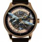 RAF WW2 DE HAVILLAND MOSQUIT0 BOMBER METALLIC AVIATOR'S DIAL SOLID BRASS WATCH