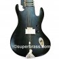 CLASSIC MATT BLACK PEARL INDIAN RAVI SHANKAR SITAR RESONATING ELECTRIC GUITAR