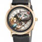 ALICE IN WONDERLAND CHESHIRE CAT CLASSIC SURREAL ART LADIES SOLID BRASS WATCH