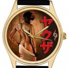CLASSIC YAKUZA NUDE JAPANESE BORYOKUDAN HOOD CULTURE ART COLLECTIBLE BRASS WATCH CLASSIC YAKUZA NUDE JAPANESE BORYOKUDAN HOOD CULTURE ART COLLECTIBLE BRASS WATCH